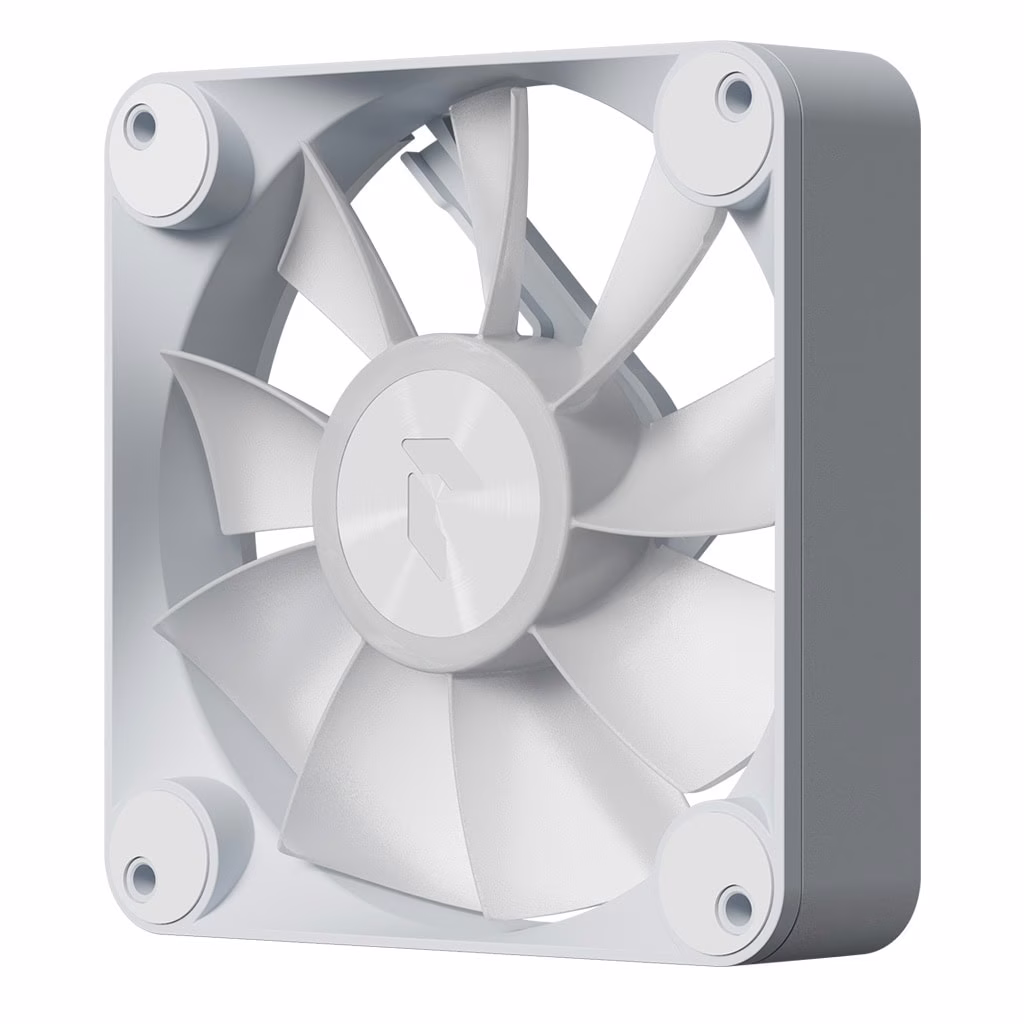 APNX FP1-RQ 120 PWM ARGB Reverse Case Fan, 1200 RPM, 48.5 CFM Fan Airflow, 31.6 dBA Fan Noise Level, Hydraulic Bearing Type, White | APF3-PF11247.11 thumbnail 3