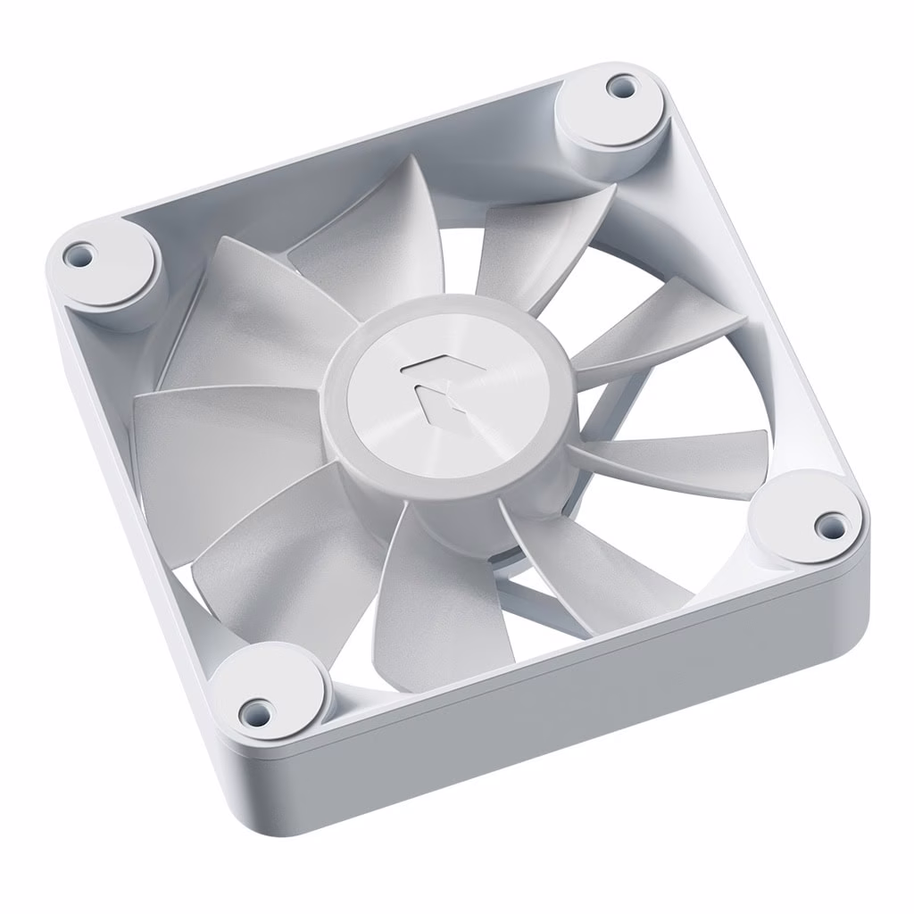 APNX FP1-RQ 120 PWM ARGB Reverse Case Fan, 1200 RPM, 48.5 CFM Fan Airflow, 31.6 dBA Fan Noise Level, Hydraulic Bearing Type, White | APF3-PF11247.11 thumbnail 4