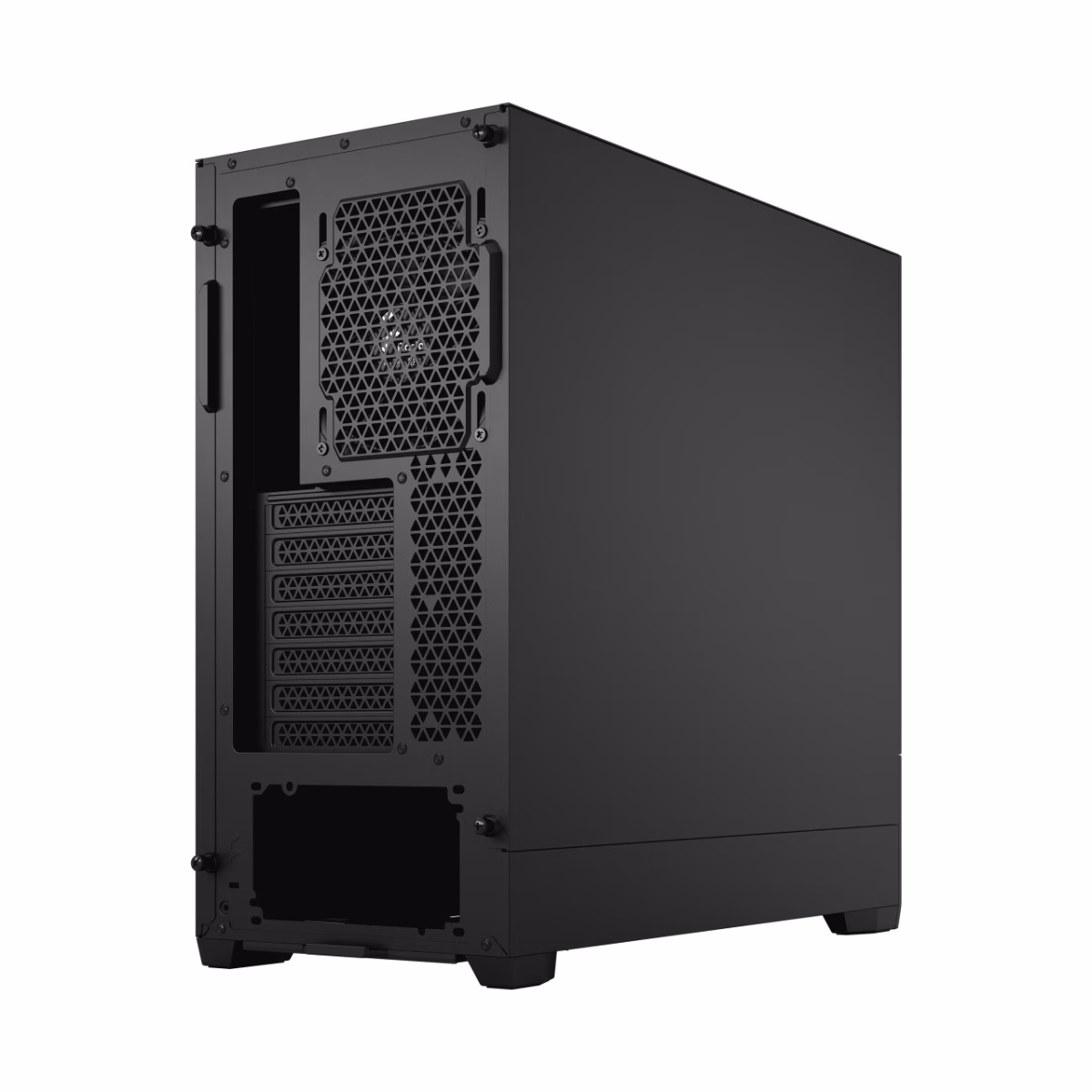 Fractal Design Pop Silent Mid-Tower PC Case, Up to 280mm Radiator & 3x 120mm Fan Support, Hidden Compartment, USB-C /I/O Panel, Black Solid | FD-C-POS1A-01 thumbnail 6