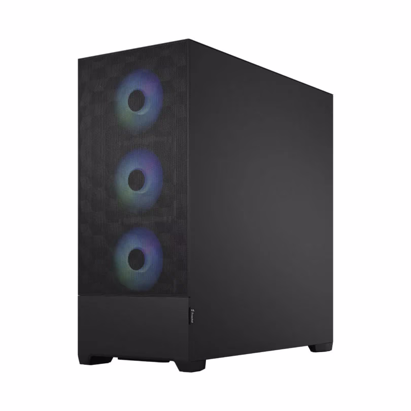Fractal Pop XL Air Full Tower E-ATX Gaming Case, 6x 120mm Total Fan Mounts, 2x 5.25??? Drive Mounts, Tempered Glass Left Side Panel, Up To 360mm Radiator Support, RGB Black | FD-C-POR1X-06 thumbnail 4