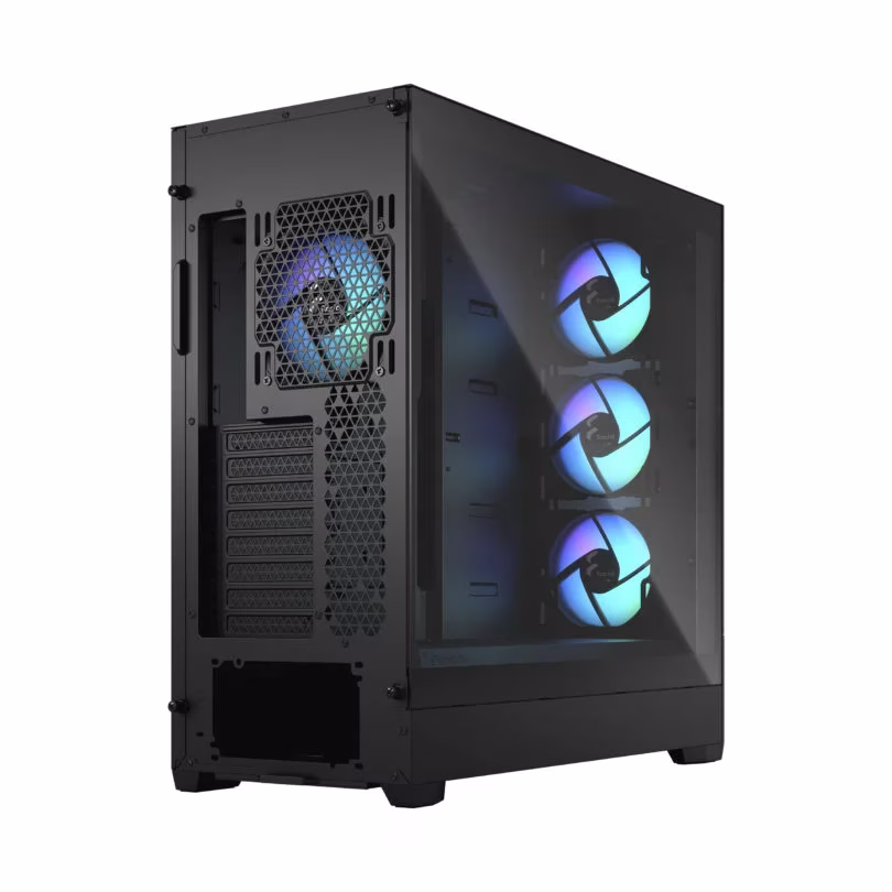 Fractal Pop XL Air Full Tower E-ATX Gaming Case, 6x 120mm Total Fan Mounts, 2x 5.25??? Drive Mounts, Tempered Glass Left Side Panel, Up To 360mm Radiator Support, RGB Black | FD-C-POR1X-06 thumbnail 5