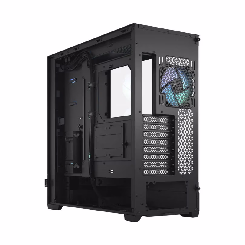Fractal Pop XL Air Full Tower E-ATX Gaming Case, 6x 120mm Total Fan Mounts, 2x 5.25??? Drive Mounts, Tempered Glass Left Side Panel, Up To 360mm Radiator Support, RGB Black | FD-C-POR1X-06 thumbnail 8