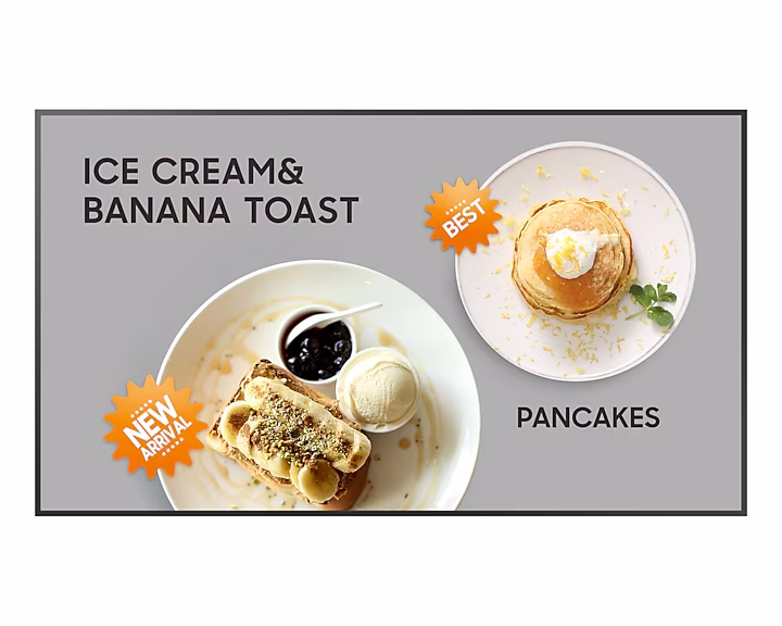 Samsung 32 Inch Professional Ultra Slim Smart Signage QMC, 1,920 x 1,080 IPS Panel, 8ms Response Time, 72% (NTSC) Gamut, Tizen 7.0 OS, 8GB Flash Memory, Non-glare | LH32QMCEPGCXEN – Buy Online