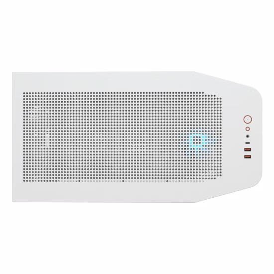 COUGAR FV270 White Mid Tower Gaming Case with Tempered Curved Glass, 120mm Reversed ARGB PWM Bottom Fan pre-installed, Compatible with reverse cable/connector motherboard |  3858M60.0002 thumbnail 7