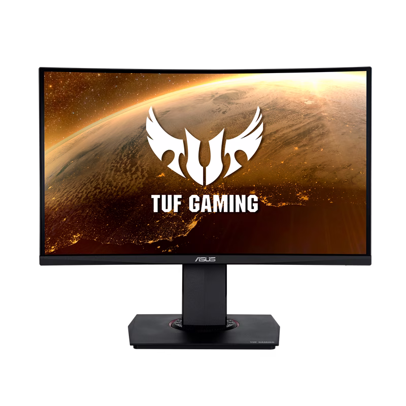 ASUS TUF Gaming VG24VQR Curved Gaming Monitor ??? 24 inch (23.6 inch viewable) Full HD (1920 x 1080), 165Hz, Extreme Low Motion Blur???, FreeSync??? Premium, 1ms (MPRT), Shadow Boost 90LM0577-B01170 thumbnail 7
