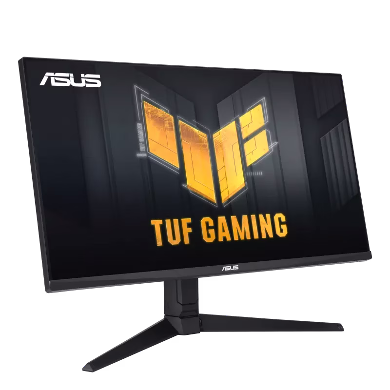 Asus VG28UQL1A Tuf 28-inch 4K UHD (3840 x 2160) Gaming Monitor, Fast IPS, 144 Hz, 1ms GTG, NVIDIA G-Sync Compatible, AMD FreeSync Premium, Display HDR 400, Black | 90LM0780-B01170 thumbnail 2