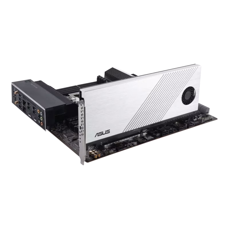 ASUS Pro WS WRX80E-SAGE SE WIFI II AMD WRX80 Workstation Motherboard, Ryzen Threadripper PRO support, 7x PCIe 4.0 x16 Slots, Dual 10G LAN, WiFi 6E | 90MB1E60-M0EAY0 thumbnail 9