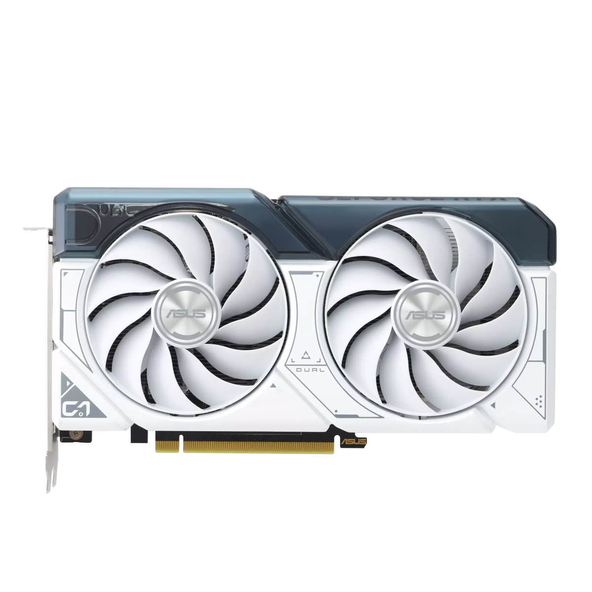 ASUS Dual GeForce RTX??? 4060 Ti White OC Edition 8GB GDDR6 with two powerful Axial-tech fans and a 2.5-slot design for broad compatibility, 2 Year Warranty | 90YV0J42-M0NA00 thumbnail 7