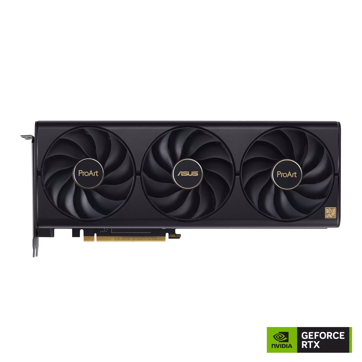 ASUS ProArt GeForce RTX 4070 Ti OC Graphics Card, 12GB GDDR6X 192-bit Memory, 2730 MHz Boost Clock, 7680 CUDA Cores, 21 Gbps Memory Speed, PCI Express 4.0, HDMI / DP | 90YV0J30-M0NA00 thumbnail 3