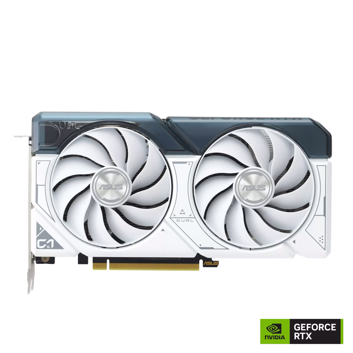 ASUS Dual GeForce RTX??? 4060 Ti White OC Edition 8GB GDDR6 with two powerful Axial-tech fans and a 2.5-slot design for broad compatibility, 2 Year Warranty | 90YV0J42-M0NA00 thumbnail 5