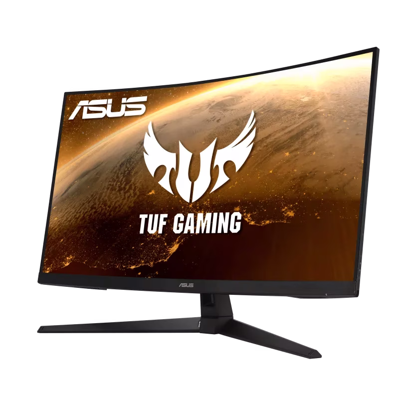 TUF Gaming VG32VQ1BR Curved Gaming Monitor ??? 32 inch (31.5 inch viewable), QHD (2560 x 1440), 165Hz(Above 144Hz), Extreme Low Motion Blur???, Adaptive-sync, FreeSync??? Premium, 1ms (MPRT), HDR10 thumbnail 4