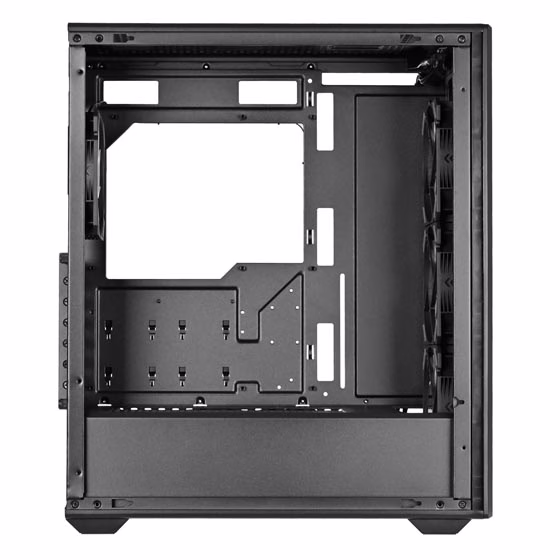 Silverstone FARA 515XR ATX Mid-Tower Case, 4x Pre-installed Fans, Up to 350mm GPU, Upto 360mm Radiators, Black | SST-FA515XR-BG thumbnail 3