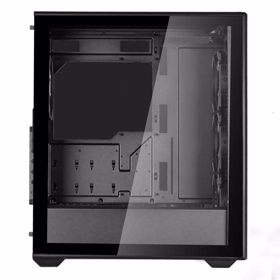 Silverstone FARA 515XR ATX Mid-Tower Case, 4x Pre-installed Fans, Up to 350mm GPU, Upto 360mm Radiators, Black | SST-FA515XR-BG thumbnail 4