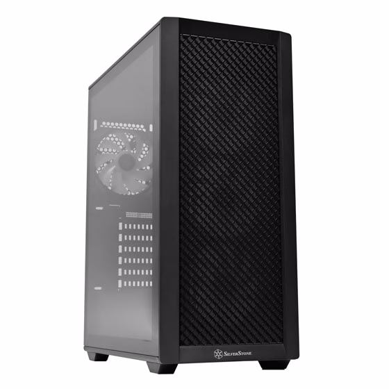 Silverstone FARA 515XR ATX Mid-Tower Case, 4x Pre-installed Fans, Up to 350mm GPU, Upto 360mm Radiators, Black | SST-FA515XR-BG thumbnail 8