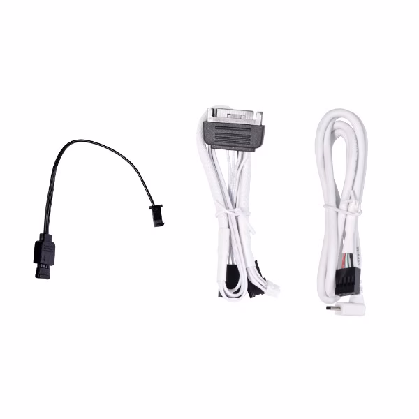 Lian Li Galahad II LCD 360 AIO RGB CPU Liquid Cooler, 2.88??? IPS LCD Screen, Asetek 8th Gen 3600 RPM Pump, 120mm FDB Fans, Up to 2450 RPM Fan Speed, 79.9 CFM Airflow, White | G89.GA2ALCD36W.00 thumbnail 5