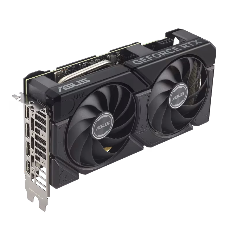 ASUS Dual GeForce Nvidia RTX 4060 Ti EVO OC Edition 16GB GDDR6 Graphic Card, 18 Gbps 128-bit, 4352 CUDA Core, Max Resol. 7680 x 4320,  361 AI Performance, Black | 90YV0JH8-M0NA00 thumbnail 4