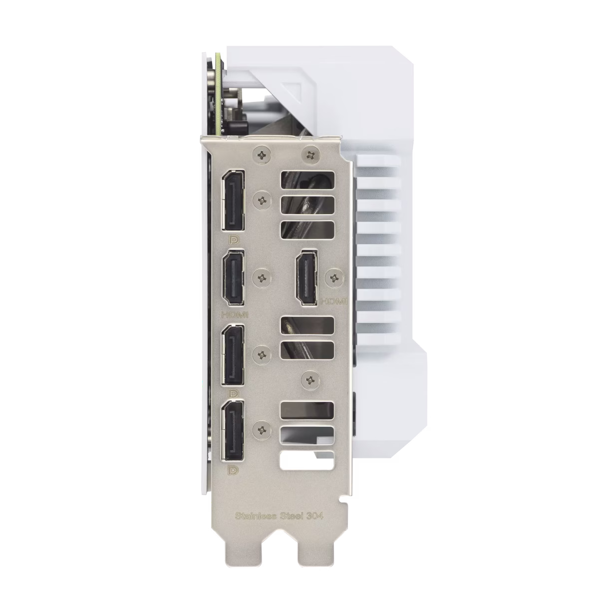 ASUS TUF Gaming GeForce RTX 4070 Ti SUPER BTF OC Graphics Card, 16GB GDDR6X 256bit 21Gbps with DLSS3, 8448 CUDA Cores, 2670 MHz OC, PCI E 4.0, 2xHDMI / 3xDP, White | 90YV0KI0-M0NA00  (SUPPORT ONLY BTF MOTHERBOARD ) thumbnail 4