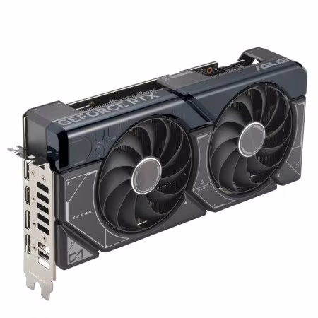 ASUS Dual GeForce RTX 4070 SUPER 12GB GDDR6X Graphic card, with two powerful Axial-tech fans and a 2.56-slot design for broad compatibility, 0dB technology, Powered by NVIDIA DLSS3 | 90YV0K83-M0NA00 thumbnail 4