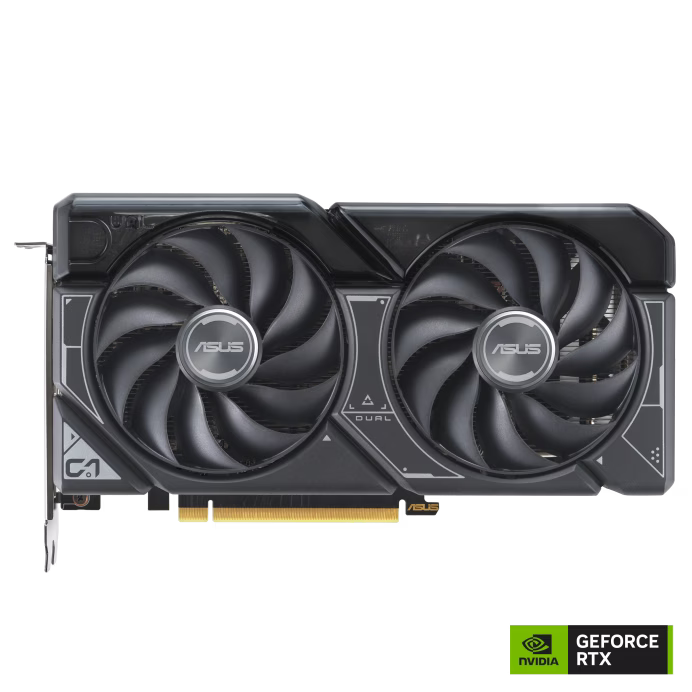 ASUS Dual GeForce RTX 4060 Ti OC Graphics Card, 16GB GDDR6 128-bit Memory, 2595MHz Boost Clock, 18 Gbps Memory Speed, PCI Express 4.0, HDMI 2.1a, DisplayPort 1.4a, 2 Year Warranty | 90YV0JH0-M0NA00 thumbnail 3