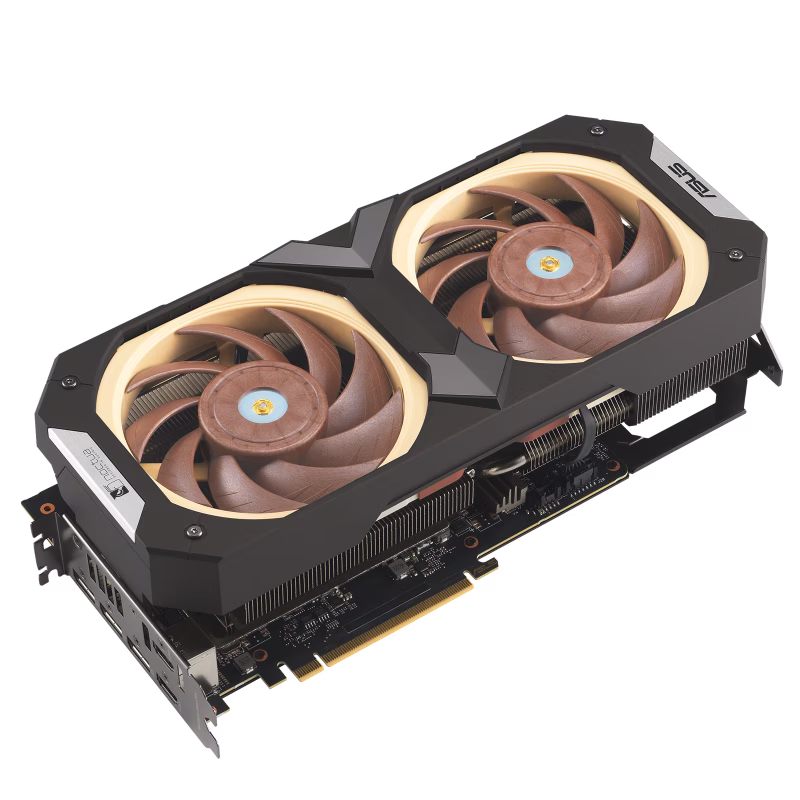 ASUS GeForce RTX 4080 SUPER Noctua OC Edition Graphics Card, 16GB GDDR6X 256-bit Memory, 2595 MHz Boost Clock, 9728 CUDA Cores, 22.4 Gbps Memory Speed, OpenGL4.6, PCI E 4.0, 2x HDMI, 3x DP | 90YV0KA2-M0NA00 thumbnail 2