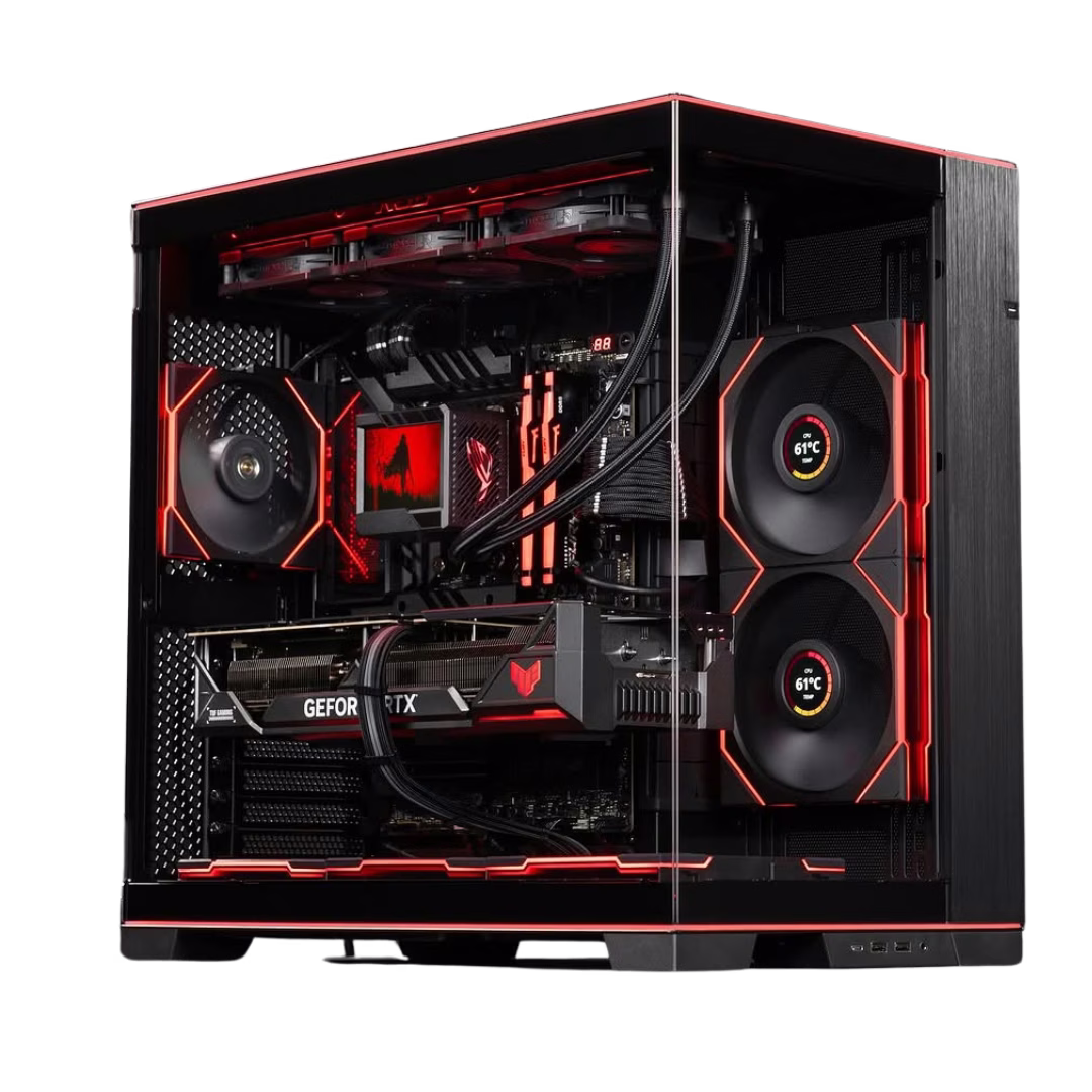 AMD 7950X3D X 5090 AI Gaming & Streaming PC, AMD 7950X3D RYZEN 9, RTX 5090 OC Edition 32GB GDDR7, 64GB (2x32GB) DDR5 6000MHz, BLACK SN850X 4TB NVMe, ARGB Extreme Liquid Cooler, 1600W, WiFi 7 – Buy Online