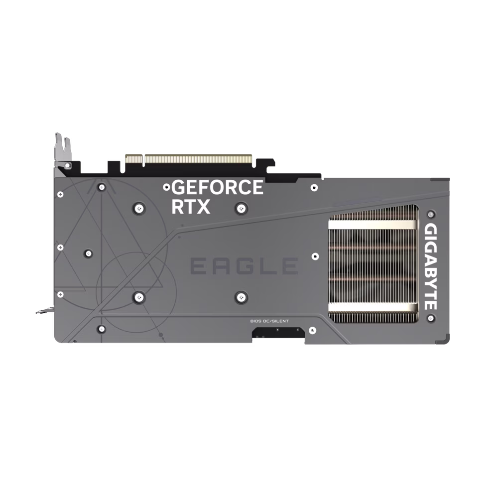 Gigabyte GeForce RTX 4070 SUPER EAGLE OC Nvidia DLSS 3 12G Graphic card, 12 GB GDDR6X 192 bit , 7168 CUDA Cores, 2535 MHzClock, max resolution 7680x4320, Dual BIOS, RGB Fusion | GV-N407SEAGLE OC-12GD thumbnail 3