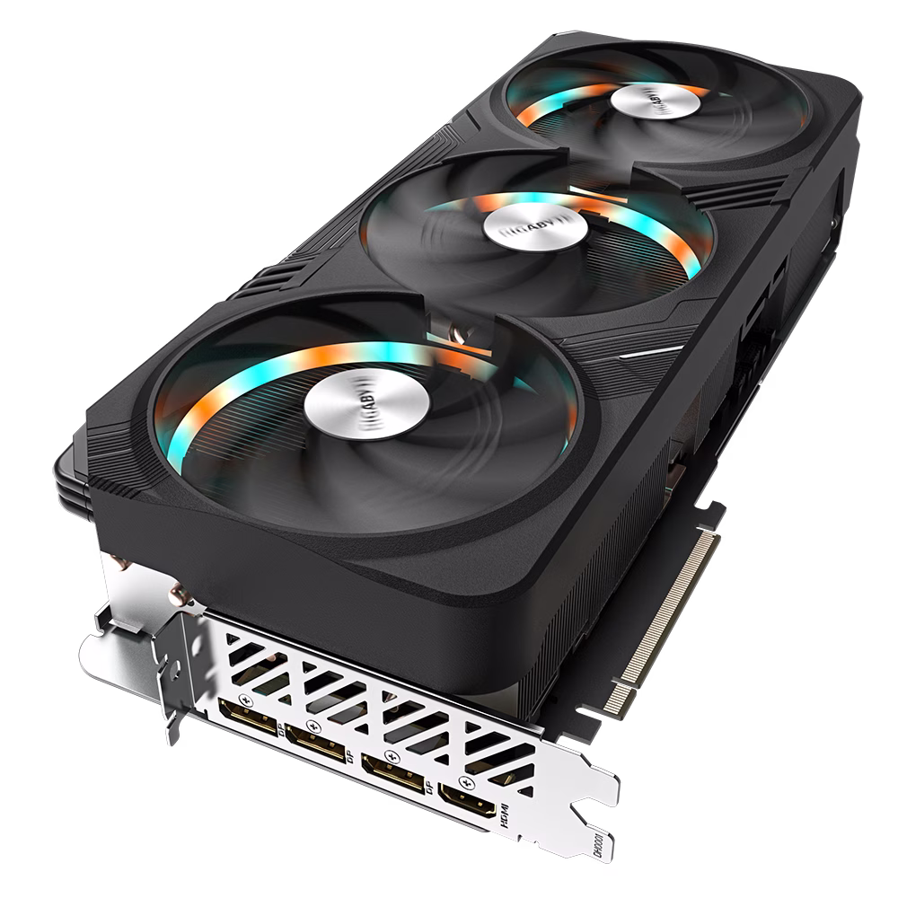 GIGABYTE GeForce RTX 4080 SUPER GAMING OC 16G Graphics Card, WINDFORCE Cooling System, RGB Fusion, Dual BIOS Protection, metal back plate Anti-sag bracket, 3rd Generation RT Cores: Up to 2X ray tracing performance | GV-N408SGAMING OC-16GD thumbnail 4