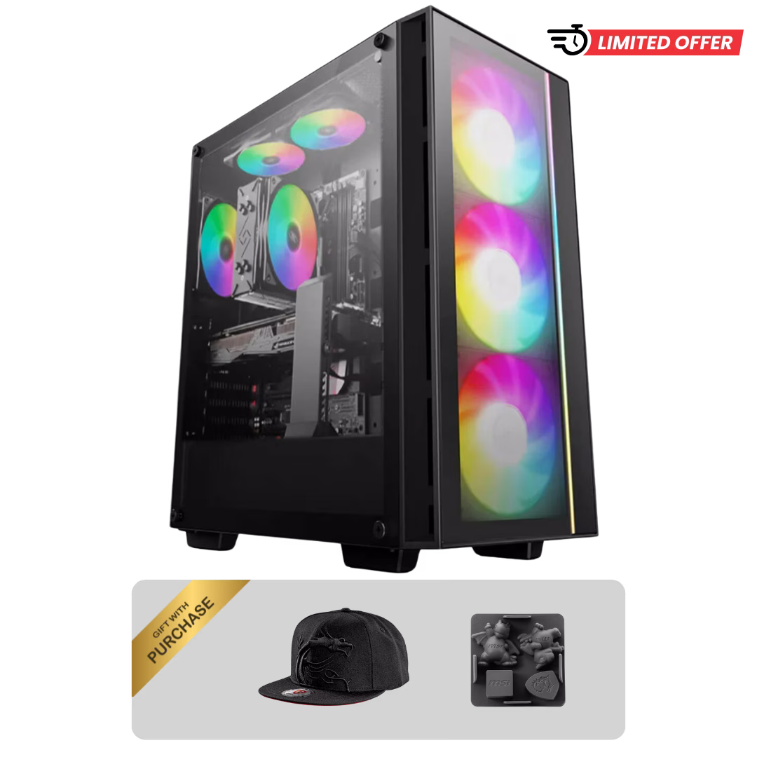 Powered by MSI Advanced Gaming PC, Core I7-14700K, 32 GB RAM, RTX 4080 SUPER 16GB GPU, 2TB 990 Pro image