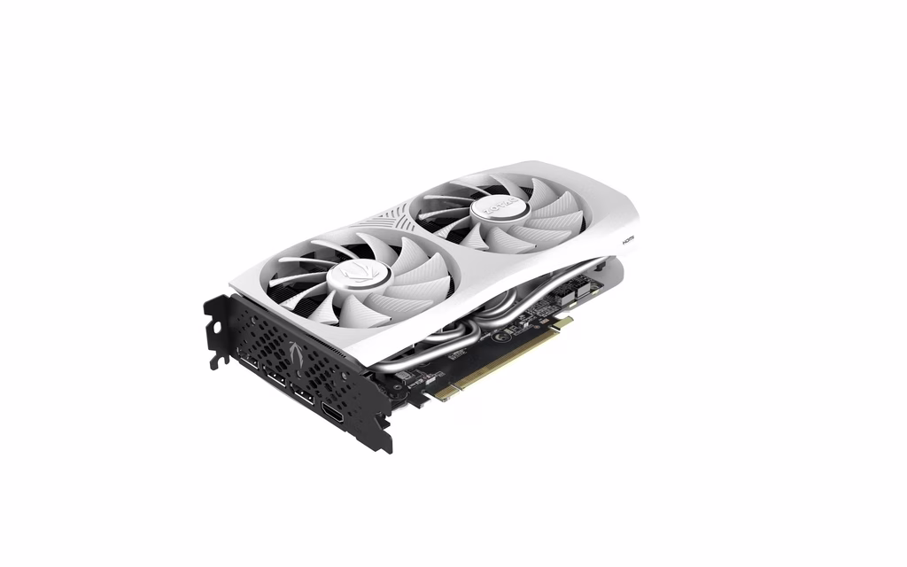 ZOTAC GAMING GeForce RTX 4070 Twin Edge OC White Edition Graphic card, 12GB GDDR6X, 192-bit, 5888 CUDA cores, IceStorm 2.0   |ZT-D40700Q-10M image
