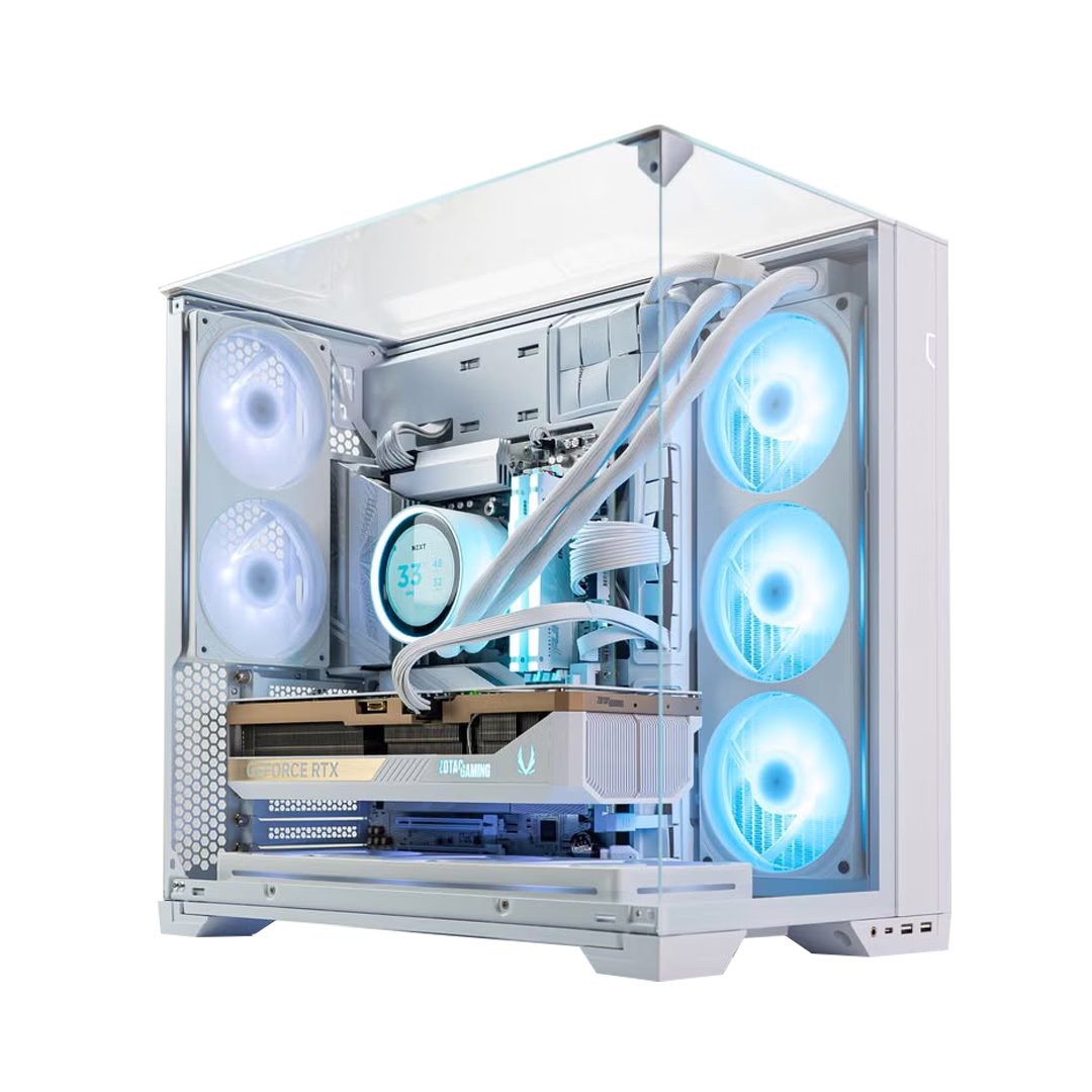 AMD Ryzen 7 7800X3D + RTX 5070 White Gaming PC, AMD Ryzen 7 7800X3D, RTX 5070 AMP White 12GB GDDR7, 32GB (2x16GB) 6400MHz, 990 PRO 1TB NVMe, AIO Liquid Cooler IPS LCD, WiFi – Buy Online