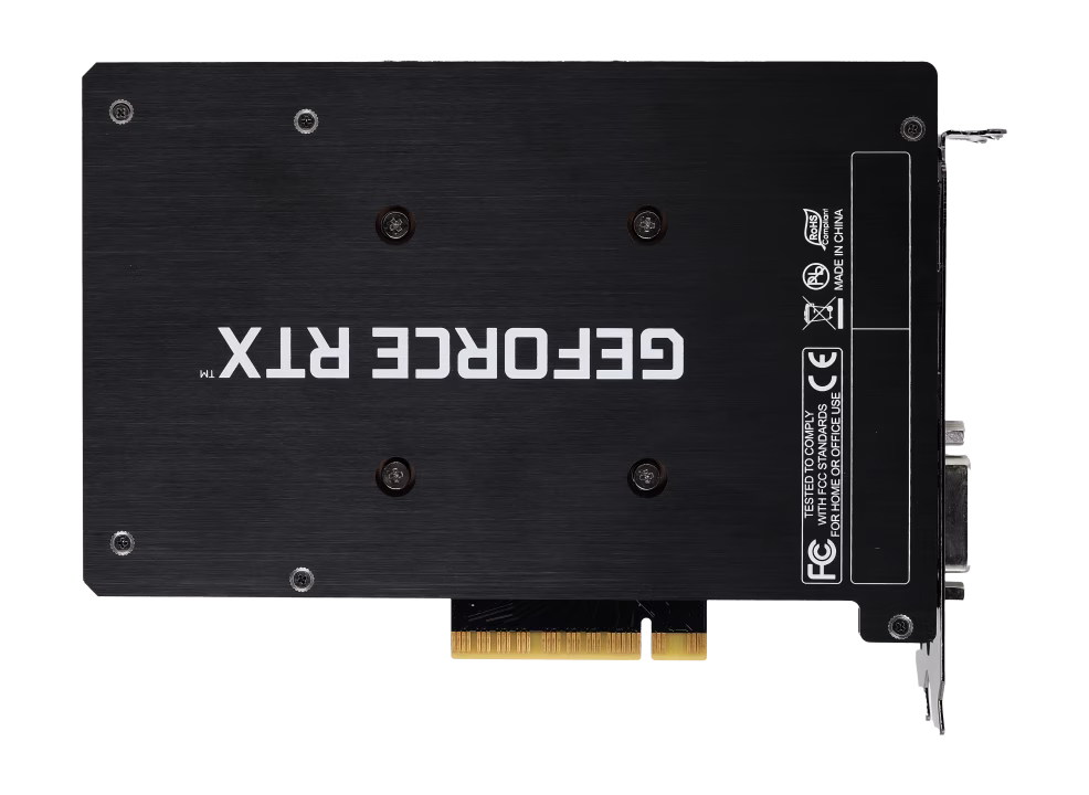Palit NVIDIA GeForce RTX 3050 Dual 8 GB GDDR6 Graphics Card, 128 bit 14 Gbps, 2560 CUDA Cores, Core Boost 1777 MHz, DP1.4a, HDMI 2.1, Black | NE63050018P1-1070D thumbnail 6