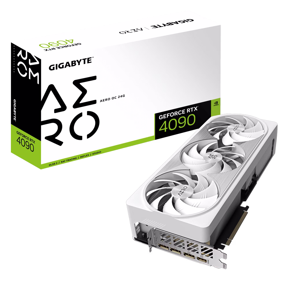 GIGABYTE AERO GeForce RTX 4090 24GB GDDR6X PCI Express 4.0 x16 ATX Graphic Card, 24GB 384-Bit GDDR6X, Core Clock 2235 MHz, Boost Clock 2535 MHz, 1 x HDMI 2.1, 3 x DisplayPort 1.4a, 16384 Cores CUDA Cores, PCI Express 4.0 x16 | GV-N4090AERO OC-24GD thumbnail 6