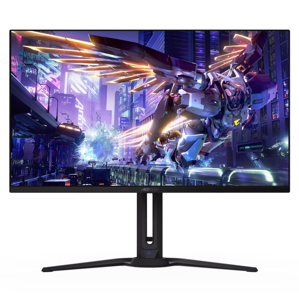 Gigabyte Aorus FO32U2P Gaming Monitor, 32" 4K UHD OLED Display, 240Hz, 0.03ms (GtG), Tactical Switch, Daisy Switch, 6 Axis Color Control, Black, HDMI 2.1, 2 Year Warranty | FO32U2P-EK image