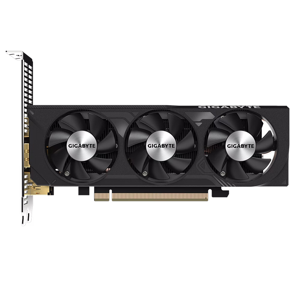 Gigabyte NVIDIA GeForce RTX 4060 OC Low Profile 8GB Graphics Card, 8GB GDDR6 128bit 17 Gbps, 3072 CUDA Cores, Core Clock 2475 MHz, PCI-E 4.0 | GV-N4060OC-8GL thumbnail 2
