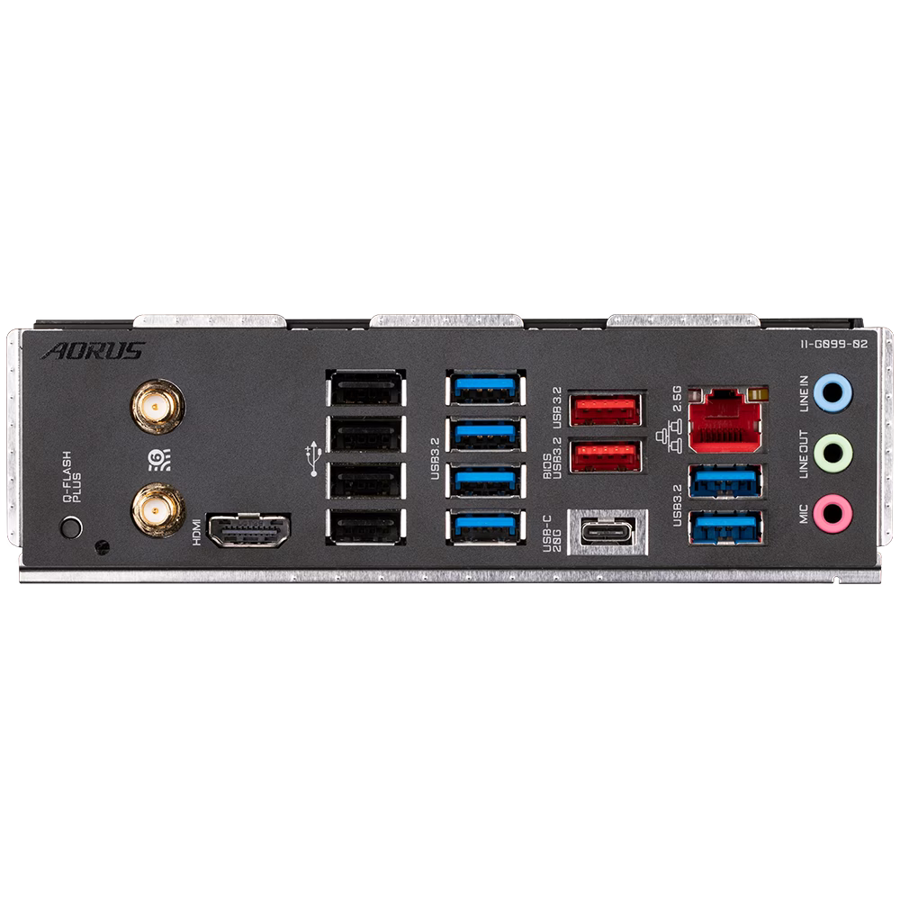 Gigabyte X670 AORUS ELITE AX DDR5 AM5 Motherboard, AMD X670 Chipset, Dual Channel DDR5, Next Generation Storage, Mega-Heatpipe & M.2 Thermal Guard, 2.5GbE LAN & Wi-Fi 6E 802.11ax, HDMI | X670 AORUS ELITE AX thumbnail 6