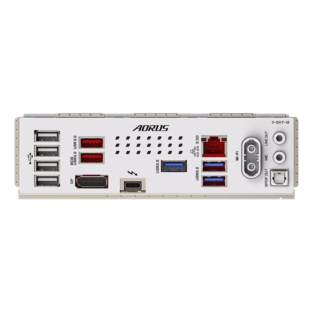 GIGABYTE Z890 Aorus Elite Wi-Fi 7 Ice LGA 1851 DDR5 ATX Motherboard, 4x DIMM Slot, Up to 256GB Max Memory, Wi-Fi7 & BT5.4, PCIe 5.0 x16, 4x M.2 Slot, White | Z890 A ELITE WF7 ICE thumbnail 2