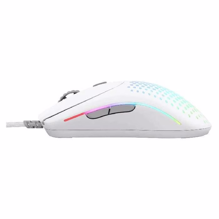 Glorious Model O2 Wired RGB Gaming Mouse, 26,000 DPI BAMF 2.0 Sensor, White | GLO-MS-OV2-MW thumbnail 3