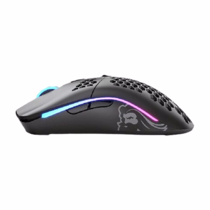 Glorious Model O Wireless Gaming Mouse, 19,000 DPI 1,000 Hz BMAF sensor, 16.8 million color RGB, 400 IPS, 6 buttons, Black | GLO-MS-OW-MB image