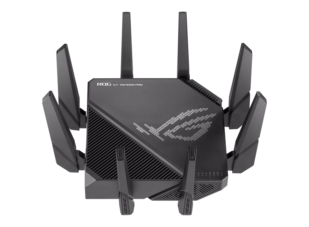 ASUS ROG Rapture GT-AX11000 Pro  GT-AX11000 Pro Tri-Band WiFi 6 gaming router, 2.5G port, 10G port, enhanced hardware, ASUS RangeBoost Plus, 5.9 GHz, Triple-level game acceleration, free network security and AiMesh support | 90IG0720-MU2A00 thumbnail 2