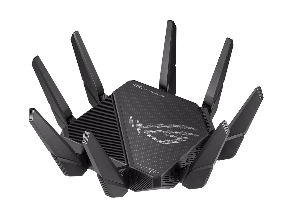 ASUS ROG Rapture GT-AX11000 Pro  GT-AX11000 Pro Tri-Band WiFi 6 gaming router, 2.5G port, 10G port, enhanced hardware, ASUS RangeBoost Plus, 5.9 GHz, Triple-level game acceleration, free network security and AiMesh support | 90IG0720-MU2A00 thumbnail 3