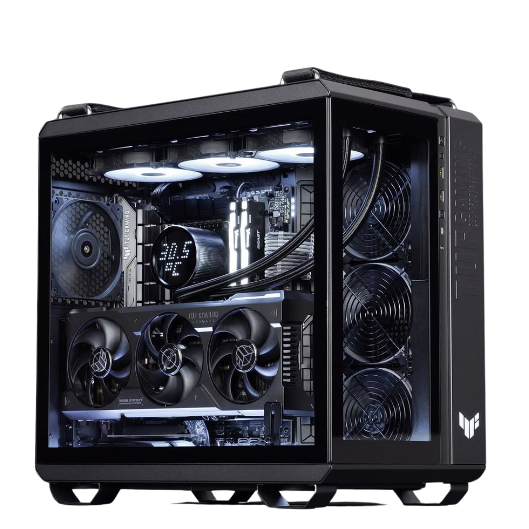 ASUS Powered Threadripper 7980X Workstation & Rendering PC, AMD Ryzen Threadripper 7980X 64 Cores 128 Threads, NVIDIA RTX 6000 24GB, 384GB DDR5 RAM 4800MHz, 4TB SSD Gen 4, 1000W 80 PLATINUM  PSU, 360mm??Liquid??Cooler – Buy Online