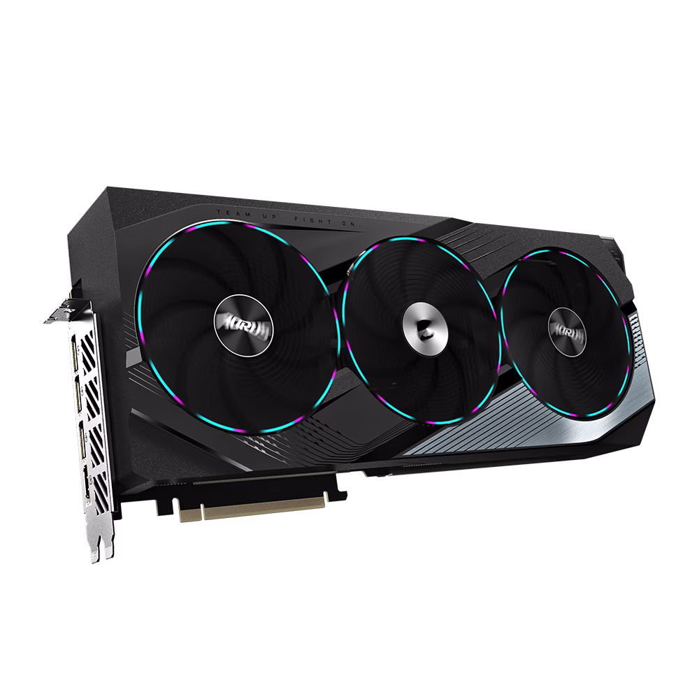 Gigabyte AORUS GeForce RTX 4070 SUPER MASTER 12G Nvidia DLSS 3 Graphic card, 12 GB GDDR6X 192 bit, OpenGL 4.6, PCI-E 4.0, 2655 MHz, 21 Gbps, 7168 Clock, CUDA Cores , ATX | GV-N407SAORUS M-12GD thumbnail 6