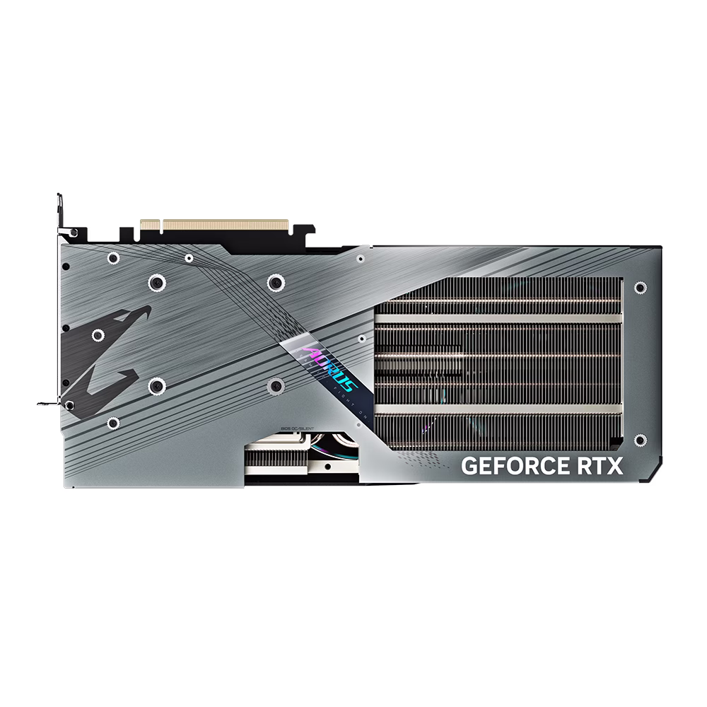 Gigabyte AORUS GeForce RTX 4070 SUPER MASTER 12G Nvidia DLSS 3 Graphic card, 12 GB GDDR6X 192 bit, OpenGL 4.6, PCI-E 4.0, 2655 MHz, 21 Gbps, 7168 Clock, CUDA Cores , ATX | GV-N407SAORUS M-12GD thumbnail 8