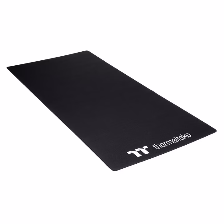 Thermaltake Sim Rig Floor Mat, Non-slip bottom Design, Splash-proof / Semi-Coarse Texture | GSC-ACC-MTFABB-01 image