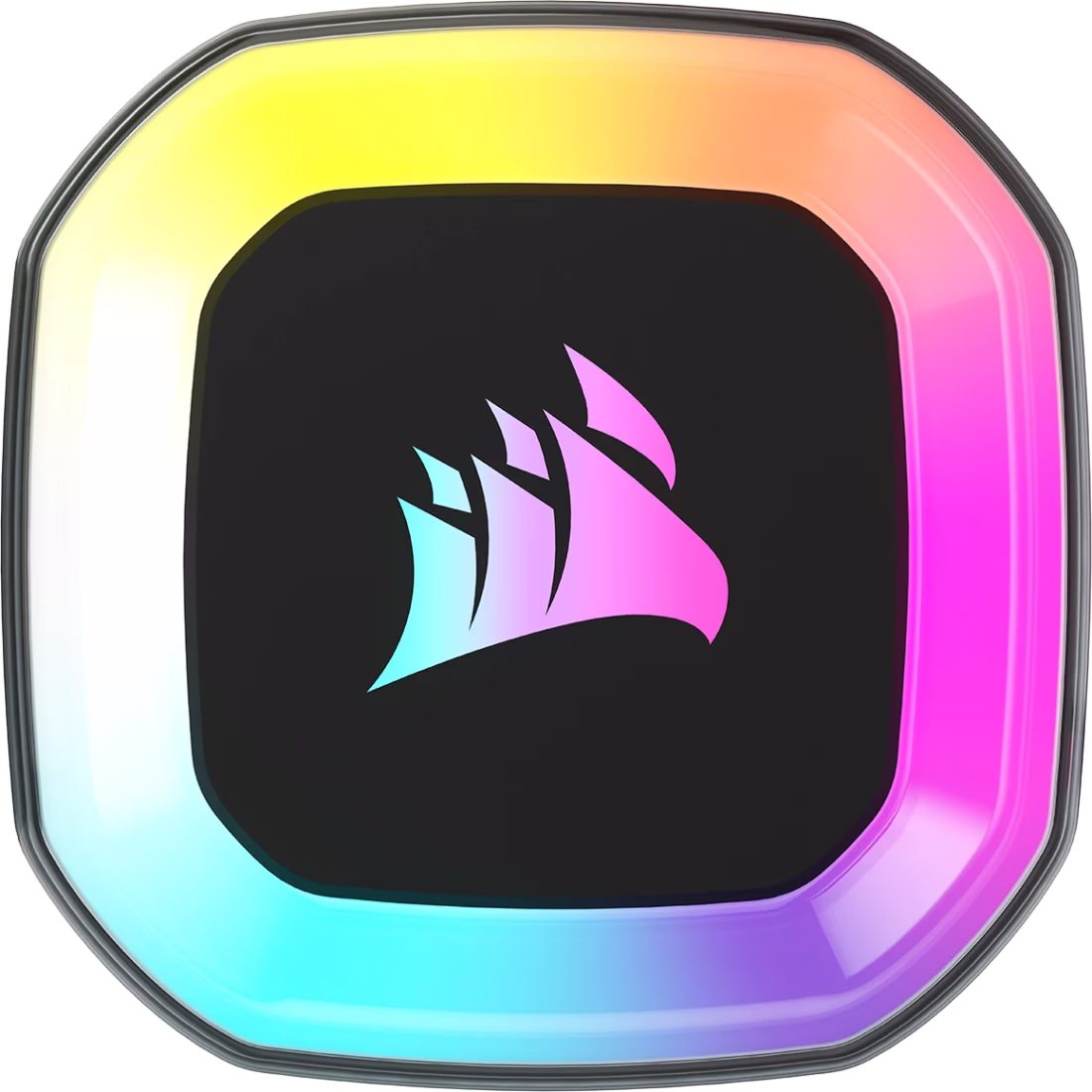 Corsair H150 RGB 360mm Liquid CPU Cooler, RGB Lighting with 3x 120mm, 1500 RPM Speed, AirGuide Technology, Compatibility with CORSAIR iCUE, Black | CW-9060054-WW thumbnail 4