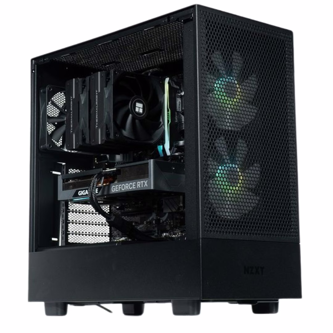 H5 Flow 2024 Gaming PC, Core i5-14400F 14th Gen, RTX 4060 8GB OC, 32GB (2x16GB) 3600MTs, 2TB NVMe, 750W thumbnail 7
