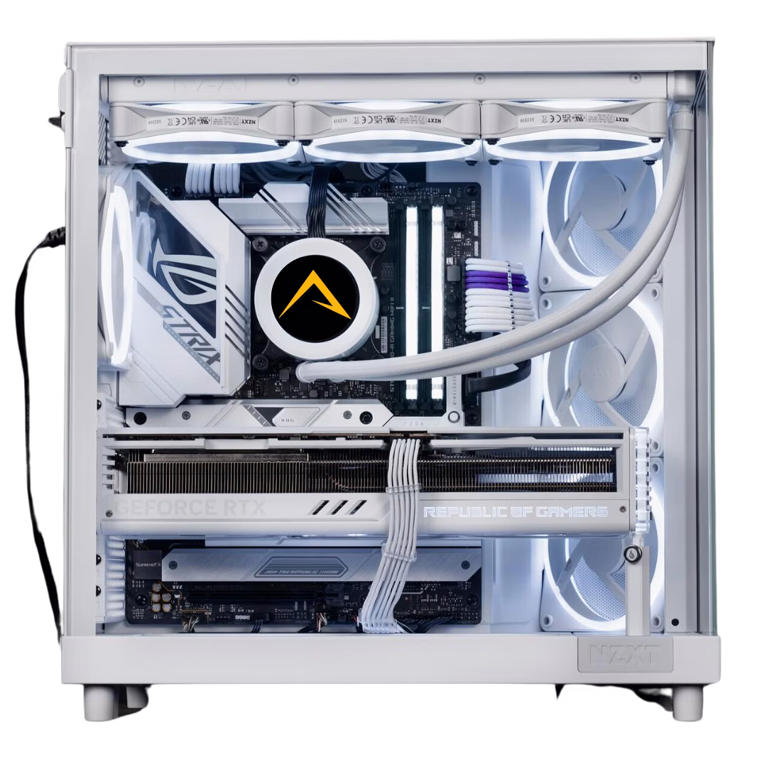 AMD MAGIC  Gaming PC - AMD Ryzen 7 7800X3D 8 Cores 16 Threads, NVIDIA RTX 4080 SUPER 16GB, 32GB DDR5 RAM 6400MHz, 1TB SSD NVMe, 850W 80 PLUS Gold PSU, NZXT 360mm Liquid Cooler, Wi-Fi + BT thumbnail 4
