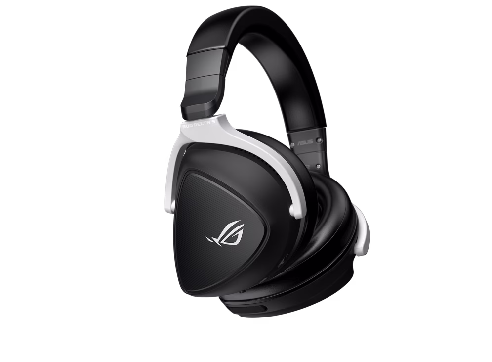 ASUS ROG Delta S Wireless Gaming Headset (AI Beamforming Mic, 7.1 surround sound, 50mm Drivers, Lightweight, Low-latency, 2.4GHz, Bluetooth, USB-C, For PC, Mac, PS4, PS5, Switch, Mobile Device)- Black| 90YH03IW-B3UA00 thumbnail 4