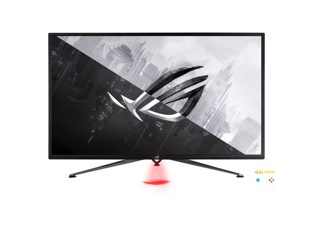 ASUS ROG Strix XG43UQ HDMI 2.1 Gaming Monitor ??? 43INCH  4K UHD (3840 x 2160), 144 Hz, 1ms MPRT, HDMI?? 2.1, AMD FreeSync??? Premium Pro technology, DSC, ELMB Sync, DisplayHDR??? 1000, DCI-P3 90%, Remote Control thumbnail 2