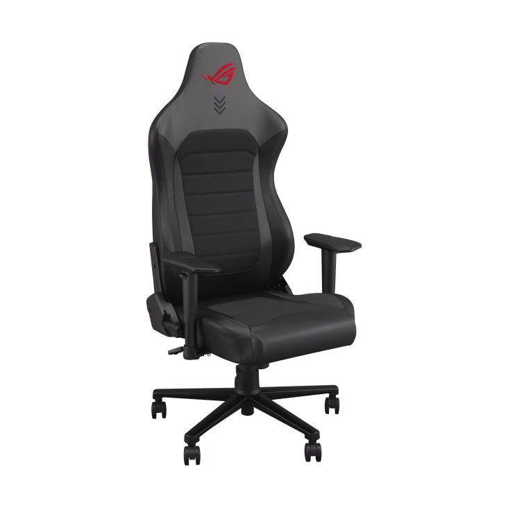 ASUS SL201 ROG Aethon Gaming Chair  Premium ROG Aethon gaming chair with all-steel frame, dual-density seat cushion, 2D armrests with soft padding, and integrated lumbar support for optimized comfort| 90GC01H0-MSG010 image